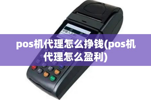 pos机代理怎么挣钱(pos机代理怎么盈利)