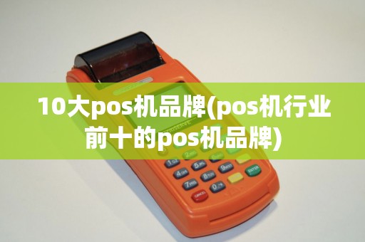 10大pos机品牌(pos机行业前十的pos机品牌)