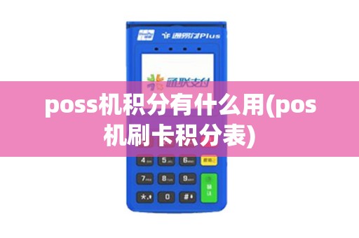 poss机积分有什么用(pos机刷卡积分表)