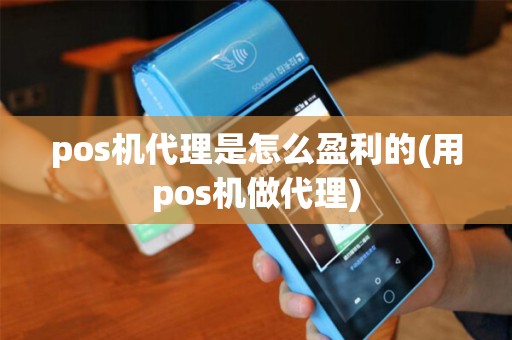 pos机代理是怎么盈利的(用pos机做代理)