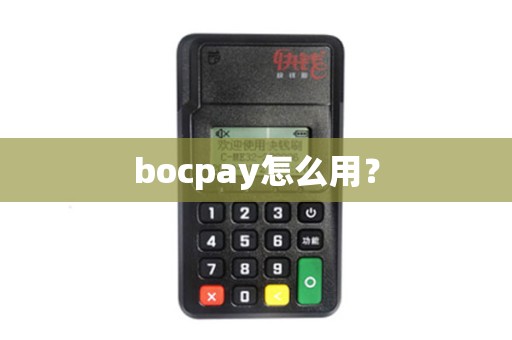 bocpay怎么用？