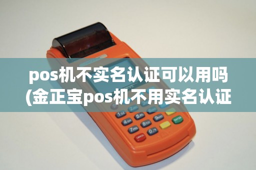 pos机不实名认证可以用吗(金正宝pos机不用实名认证)