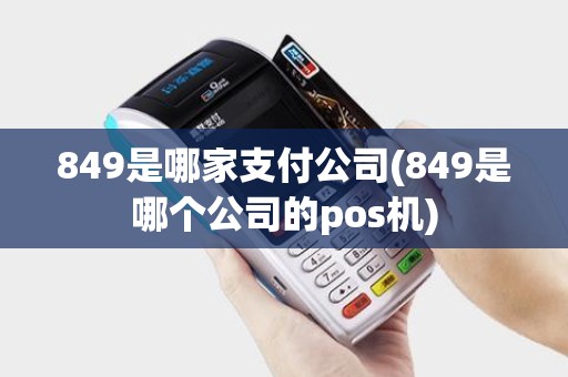 849是哪家支付公司(849是哪个公司的pos机)