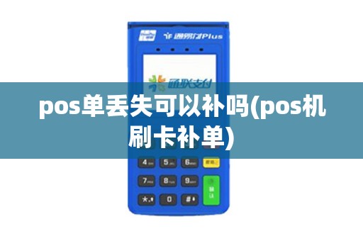 pos单丢失可以补吗(pos机刷卡补单)