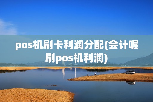 pos机刷卡利润分配(会计喔刷pos机利润)