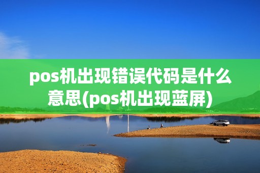 pos机出现错误代码是什么意思(pos机出现蓝屏)