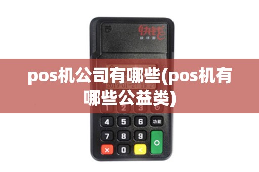 pos机公司有哪些(pos机有哪些公益类)