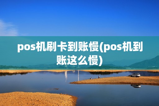pos机刷卡到账慢(pos机到账这么慢)