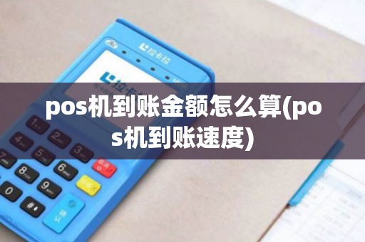 pos机到账金额怎么算(pos机到账速度)