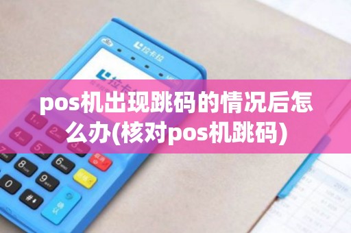 pos机出现跳码的情况后怎么办(核对pos机跳码)