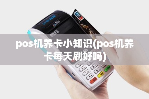 pos机养卡小知识(pos机养卡每天刷好吗)
