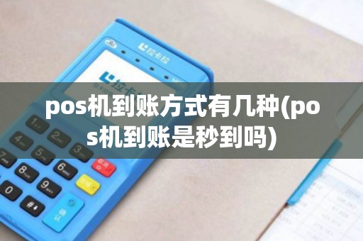 pos机到账方式有几种(pos机到账是秒到吗)