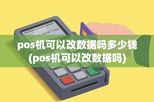 pos机可以改数据吗多少钱(pos机可以改数据吗)