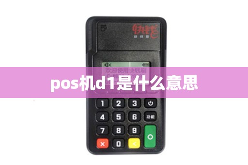 pos机d1是什么意思