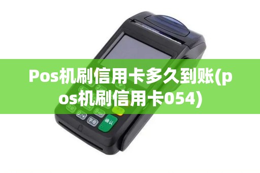 Pos机刷信用卡多久到账(pos机刷信用卡054)