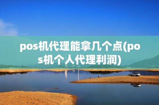 pos机代理能拿几个点(pos机个人代理利润)