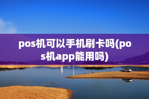 pos机可以手机刷卡吗(pos机app能用吗)