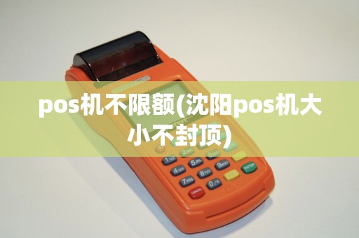 pos机不限额(沈阳pos机大小不封顶)