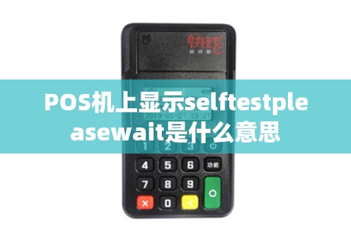 POS机上显示selftestpleasewait是什么意思
