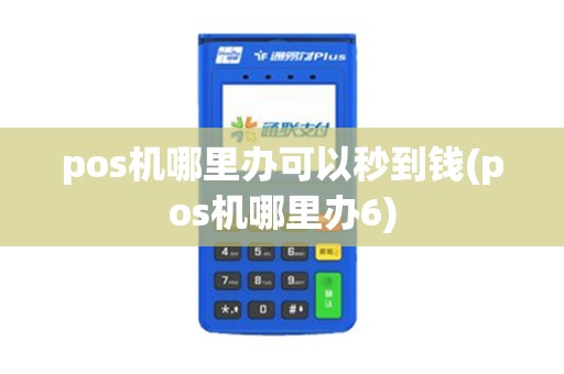 pos机哪里办可以秒到钱(pos机哪里办6)