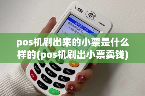 pos机刷出来的小票是什么样的(pos机刷出小票卖钱)