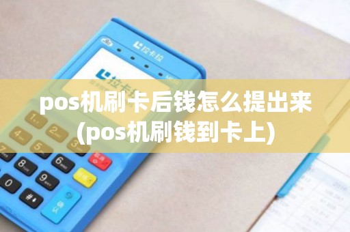 pos机刷卡后钱怎么提出来(pos机刷钱到卡上)