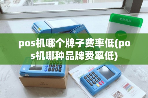 pos机哪个牌子费率低(pos机哪种品牌费率低)