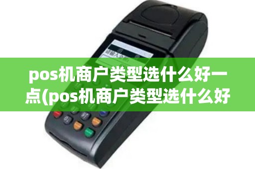 pos机商户类型选什么好一点(pos机商户类型选什么好)