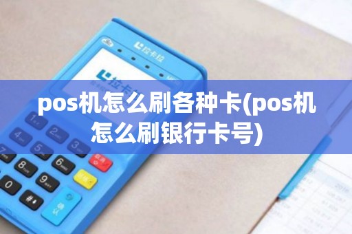 pos机怎么刷各种卡(pos机怎么刷银行卡号)