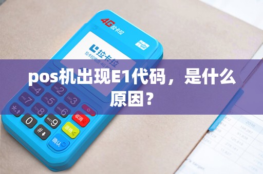 pos机出现E1代码，是什么原因？