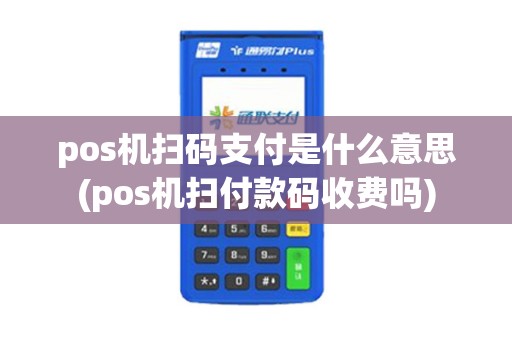 pos机扫码支付是什么意思(pos机扫付款码收费吗)
