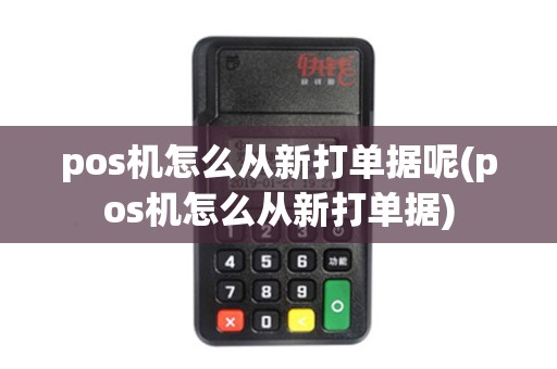 pos机怎么从新打单据呢(pos机怎么从新打单据)