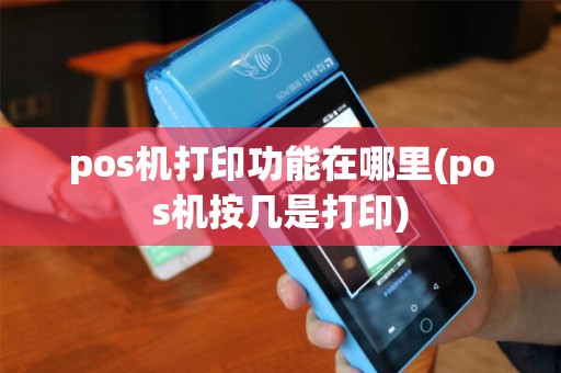 pos机打印功能在哪里(pos机按几是打印)