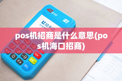 pos机招商是什么意思(pos机海口招商)