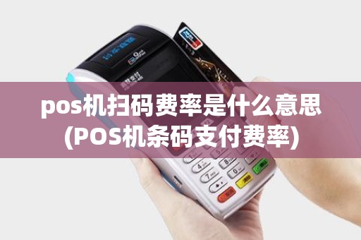 pos机扫码费率是什么意思(POS机条码支付费率)