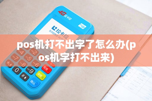 pos机打不出字了怎么办(pos机字打不出来)