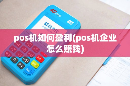 pos机如何盈利(pos机企业怎么赚钱)