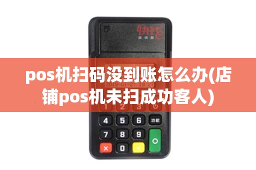 pos机扫码没到账怎么办(店铺pos机未扫成功客人)