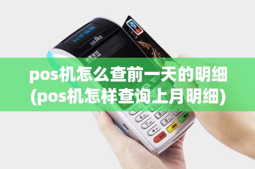 pos机怎么查前一天的明细(pos机怎样查询上月明细)
