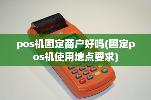 pos机固定商户好吗(固定pos机使用地点要求)