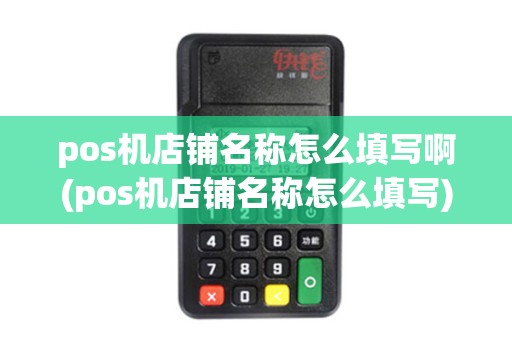 pos机店铺名称怎么填写啊(pos机店铺名称怎么填写)