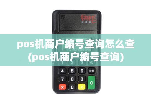pos机商户编号查询怎么查(pos机商户编号查询)