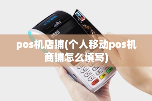 pos机店铺(个人移动pos机商铺怎么填写)