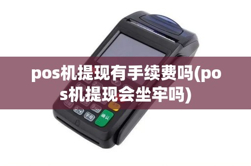 pos机提现有手续费吗(pos机提现会坐牢吗)