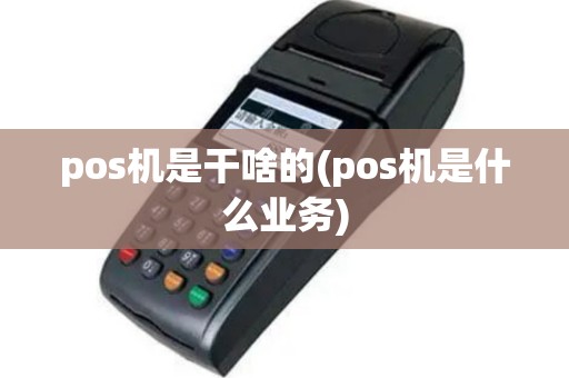 pos机是干啥的(pos机是什么业务)