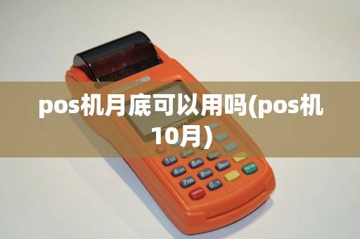 pos机月底可以用吗(pos机10月)