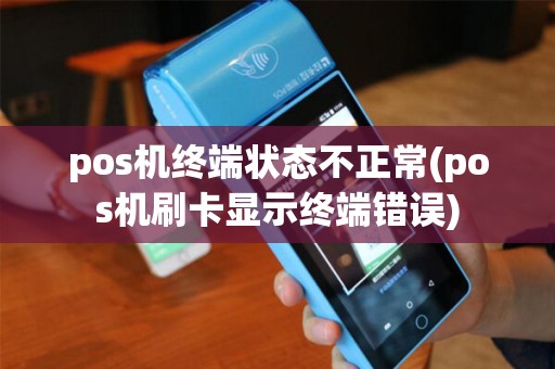 pos机终端状态不正常(pos机刷卡显示终端错误)