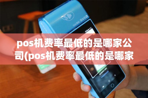 pos机费率最低的是哪家公司(pos机费率最低的是哪家)