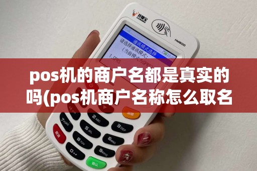 pos机的商户名都是真实的吗(pos机商户名称怎么取名)