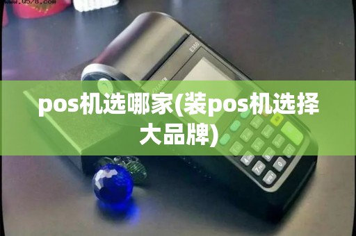 pos机选哪家(装pos机选择大品牌)